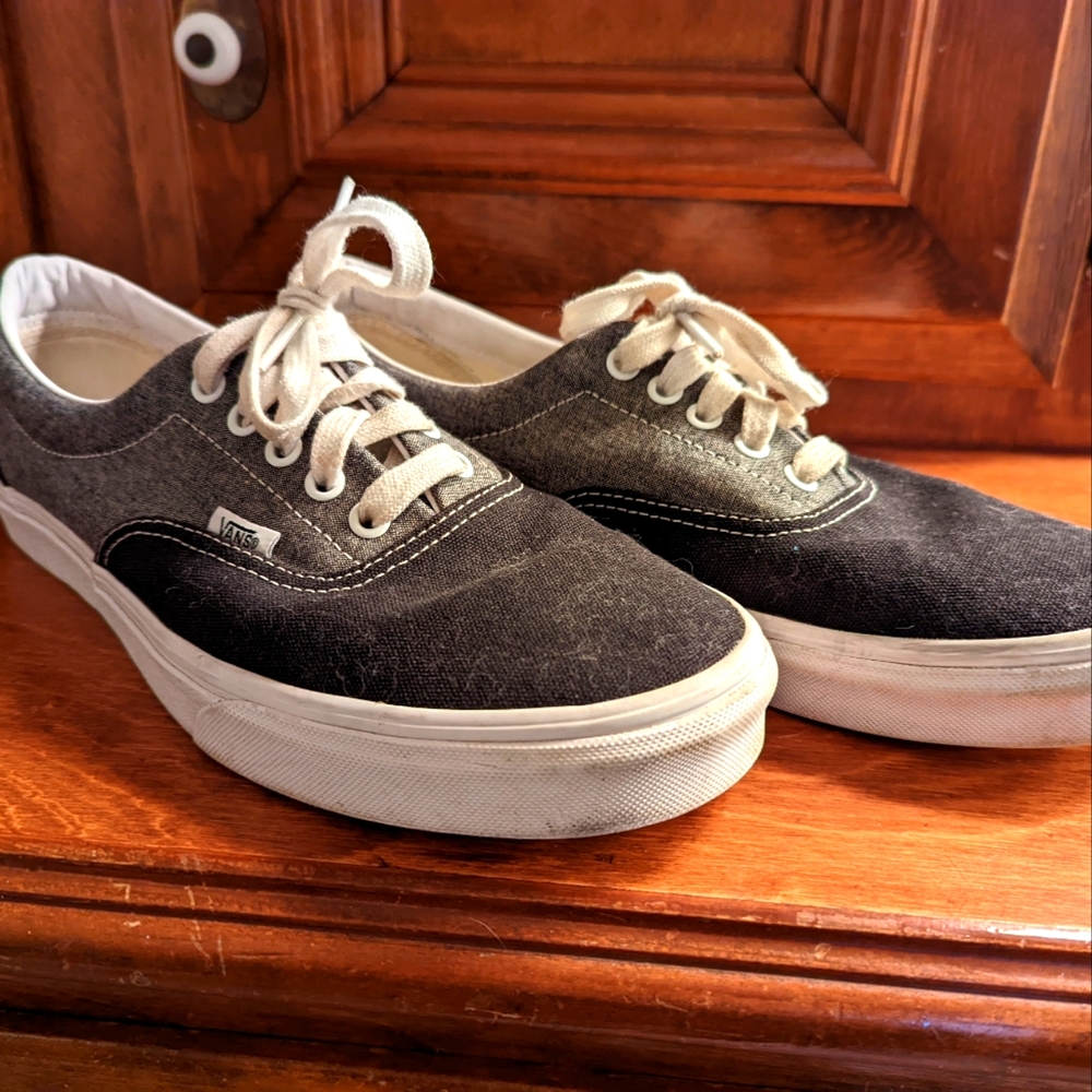 Vans Black and Grey 10.5